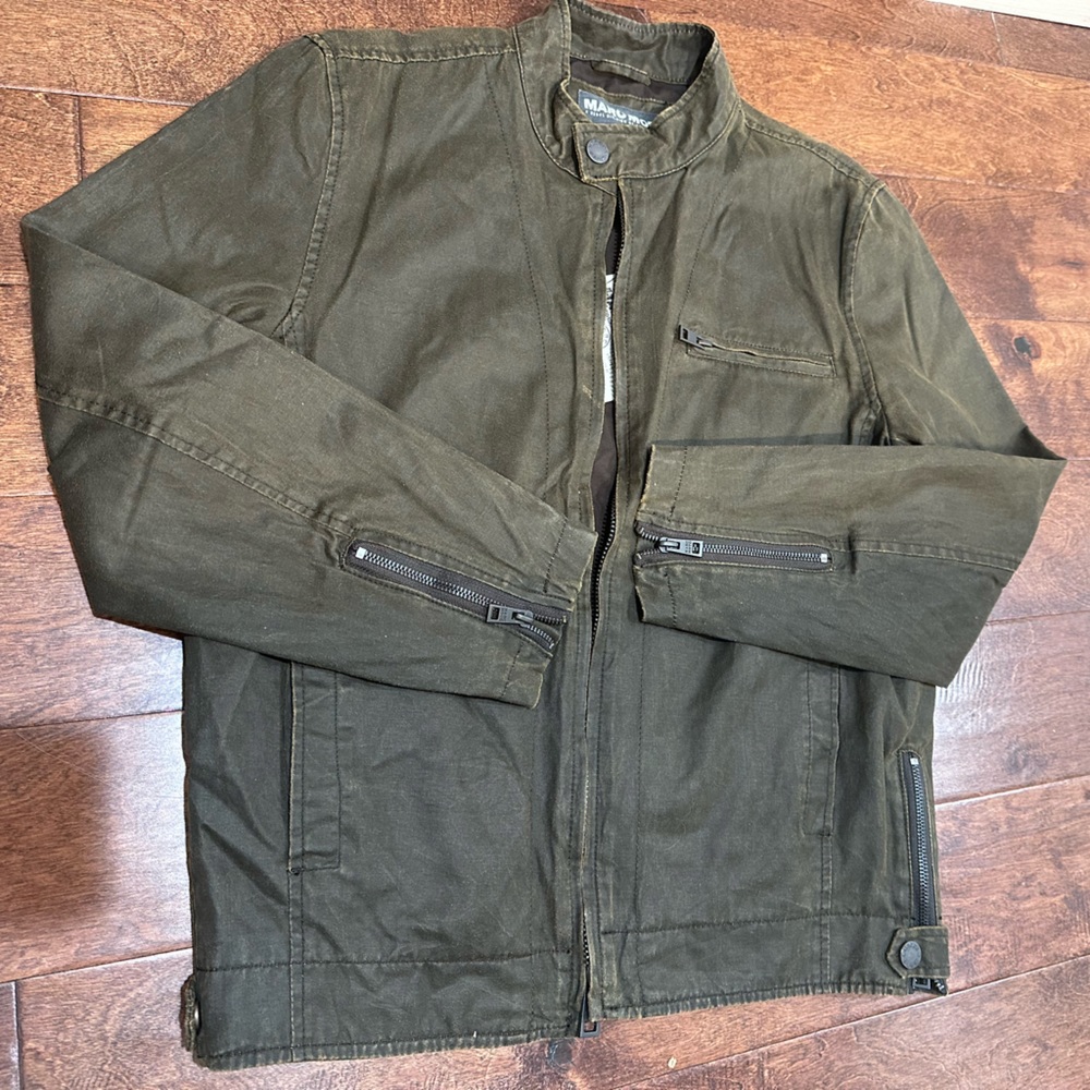 Mens Marc moto jacket in size small